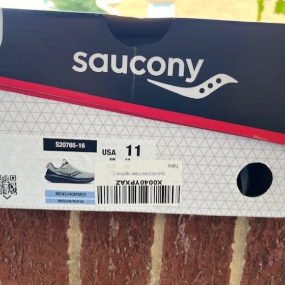 Saucony Echelon 9 Vapor/Horizon NEW Mens 11 grey - Picture 3 of 3